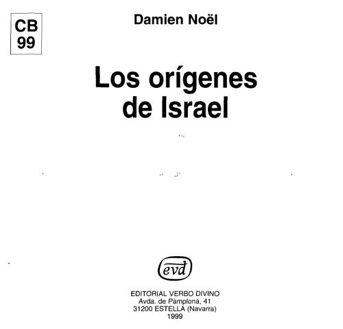 Los Orígenes de Israel