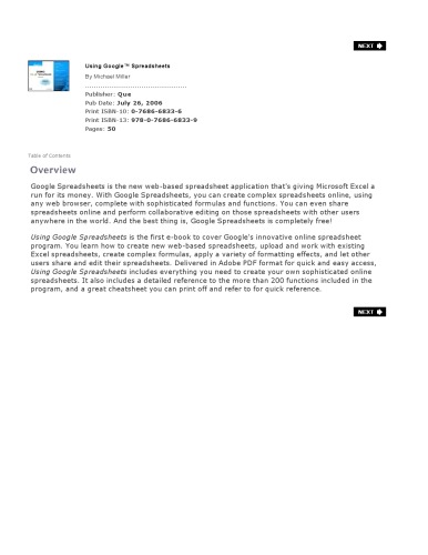 Using Google Spreadsheets
