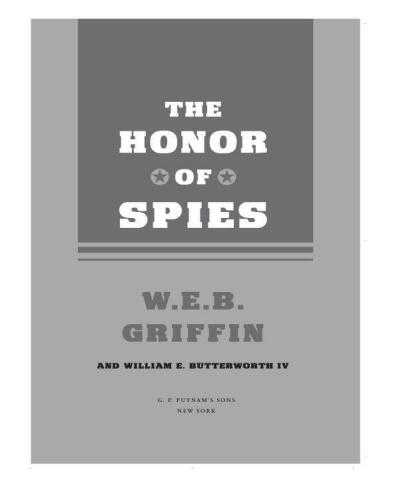 The Honor of Spies (Honor Bound)