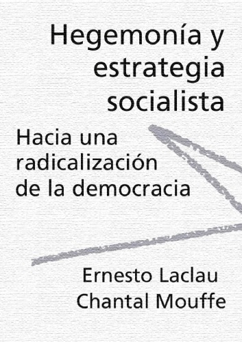 Hegemonia y estrategia socialista