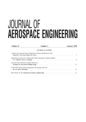 Journal of Aerospace Engineering, Volume 12, 1999.