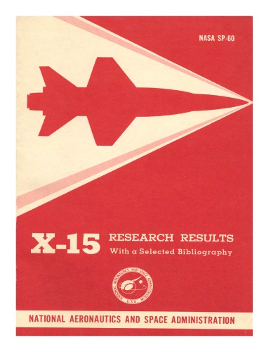 X-15 Research Results