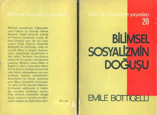 Bilimsel Sosyalizmin Doğuşu