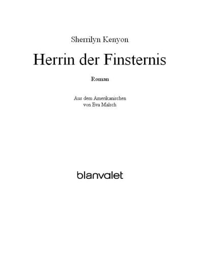 Herrin der Finsternis