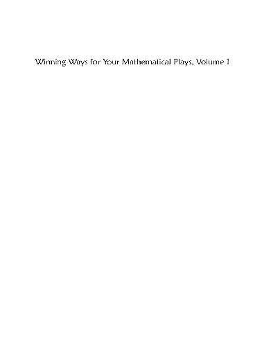 Winning Ways for Your Mathematical Plays