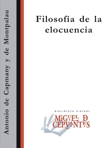 Filosofía de la elocuencia