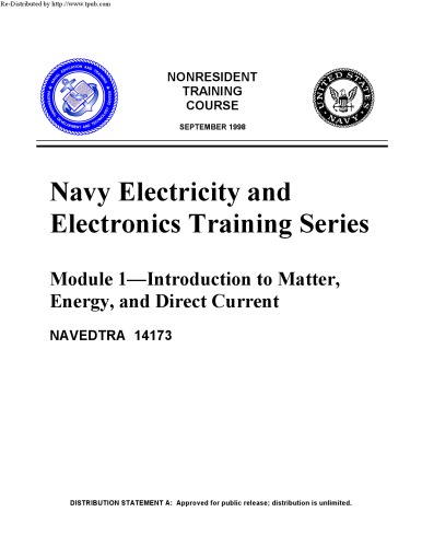 Navy Electricity and Electronics Training Series