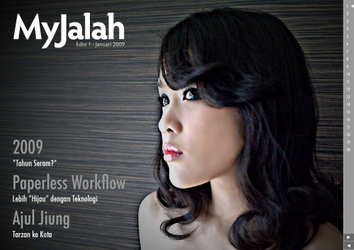 MyJalah, Edisi 1 - januari 2009