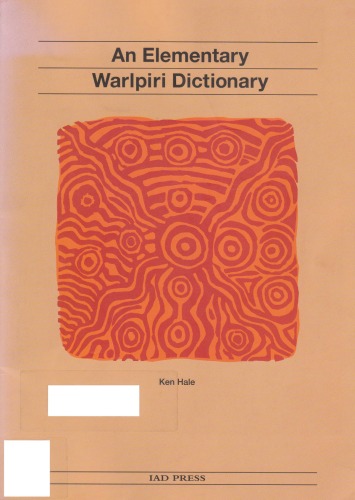 An Elementary Warlpiri Dictionary