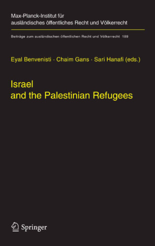 Israel and the Palestinian Refugees