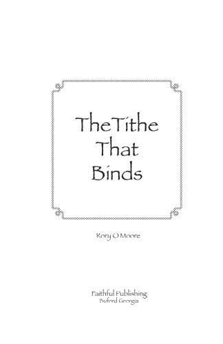 The Tithe That Binds