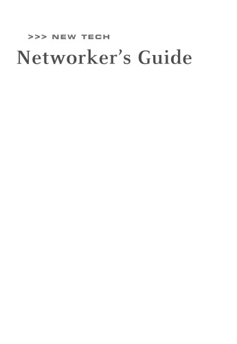 Networker's Guide. LAN- IWAN-Analyse in Hochleistungsnetzwerken