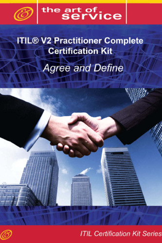 ITIL V2 Agree and Define (IPAD) Full Certification Online Learning and Study Book Course - The ITIL V2 Practitioner IPAD Complete Certification Kit