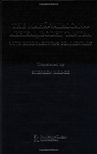 The Maha-Vairocana-Abhisambodhi Tantra: With Buddhaguhya's Commentary (Curzon Studies in Tantric Traditions)