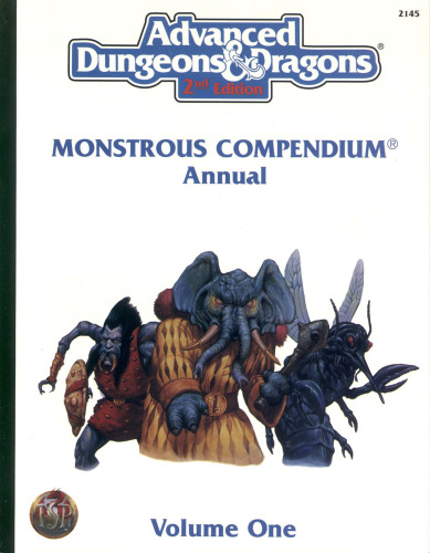 Monstrous Compendium Annual, Vol.1 (Advanced Dungeons & Dragons)