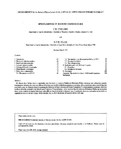 Physics Reports vol.56