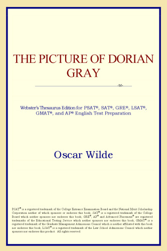 The Picture of Dorian Gray (Webster's Thesaurus Edition)