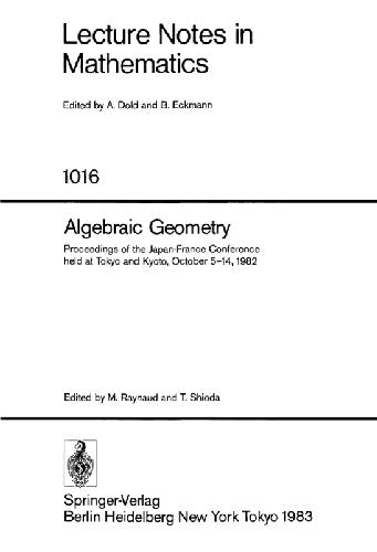 Algebraic Geometry