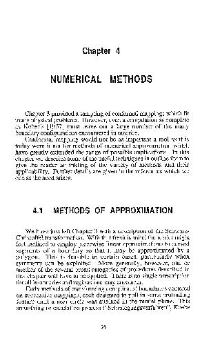 Conformal Mapping: Methods and Applications (Chapter 4)