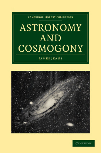 Astronomy and Cosmogony