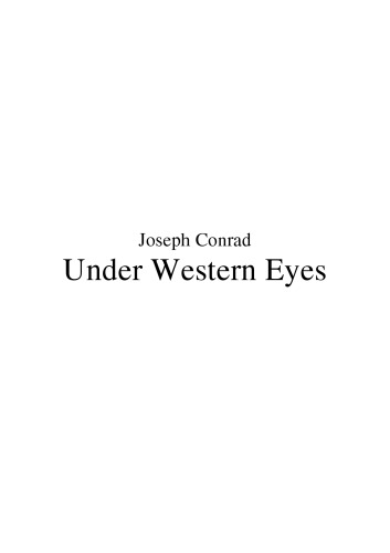 Under Western Eyes