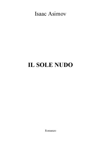 Il sole nudo