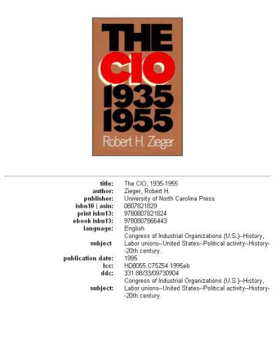 The CIO 1935-1955