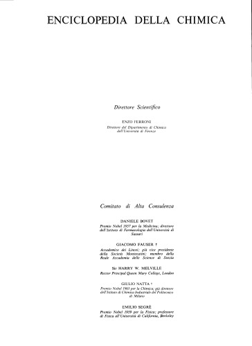 Enciclopedia della Chimica Vol.8