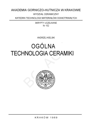 Ogólna technologia ceramiki