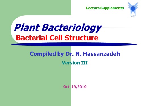 Bacterial cell structure