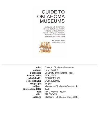 Guide to Oklahoma Museums