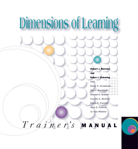 Dimensions of Learning: Trainers Manual