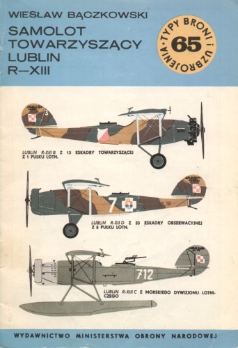 Samolot towarzyszący Lublin R-XIII