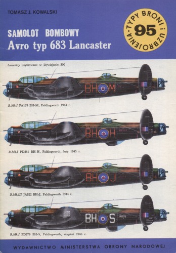 Samolot bombowy Avro typ 683 Lancaster