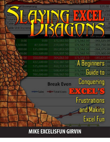 Slaying Excel Dragons: A Beginners Guide to Conquering Excel's Frustrations and Making Excel Fun