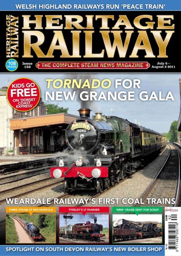 heritage railway #152 july 2011  issue 152