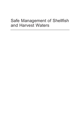 Safe Management of Shellfish and Harvest Waters (Who Water Series)