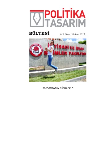 Politika Tasarım Bülteni volume 1 