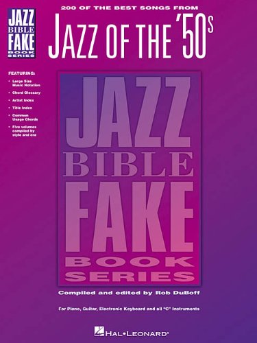 Jazz of the 50's (Jazz Bible Fake Book Series)