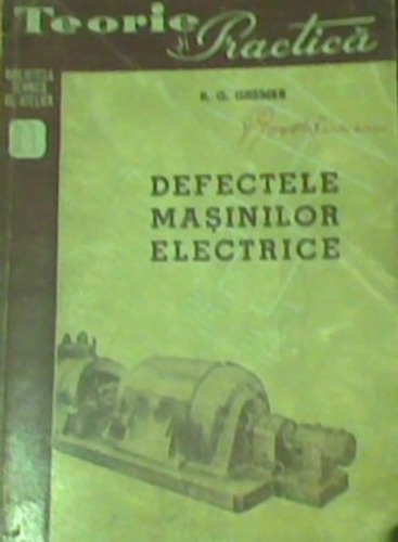 Defectele maşinilor electrice  