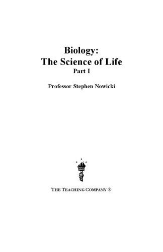 Biology: The Science of Life