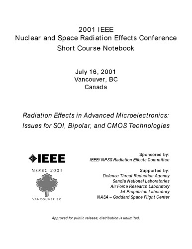 Radiation Effects in Advanced Microelectronics: Issues for SOI, Bipolar, and CMOS Technologies