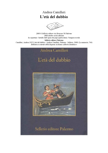 L'età del dubbio