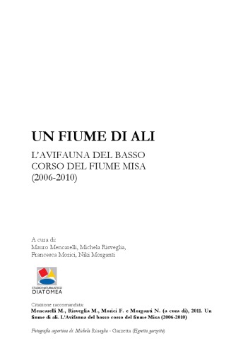 Un fiume di ali. L’Avifauna del basso corso del fiume Misa (2006-2010)