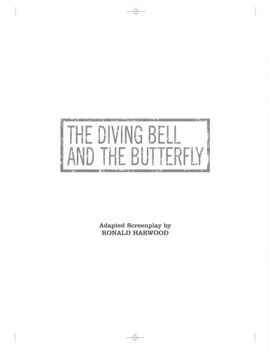 The Diving Bell and the Butterfly screenplay