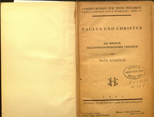 Paulus und Christus