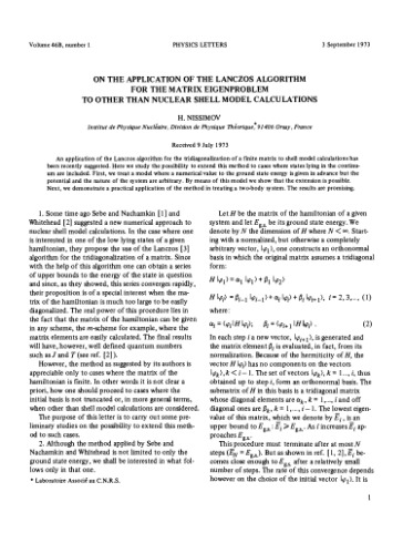 Physics Letters B vol 46