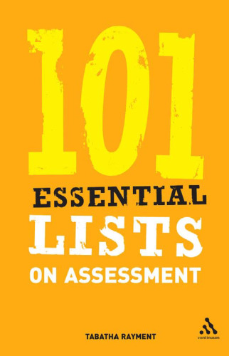 101 Essential Lists on Assessment