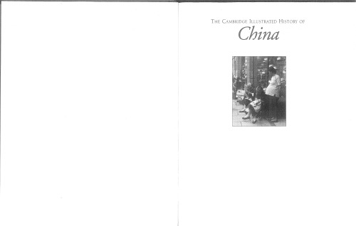 The Cambridge illustrated history of China  