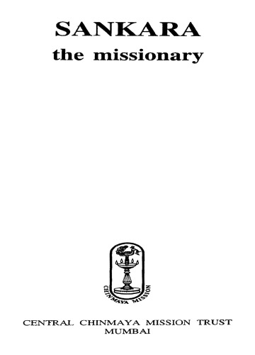 Śaṅkara the Missionary  